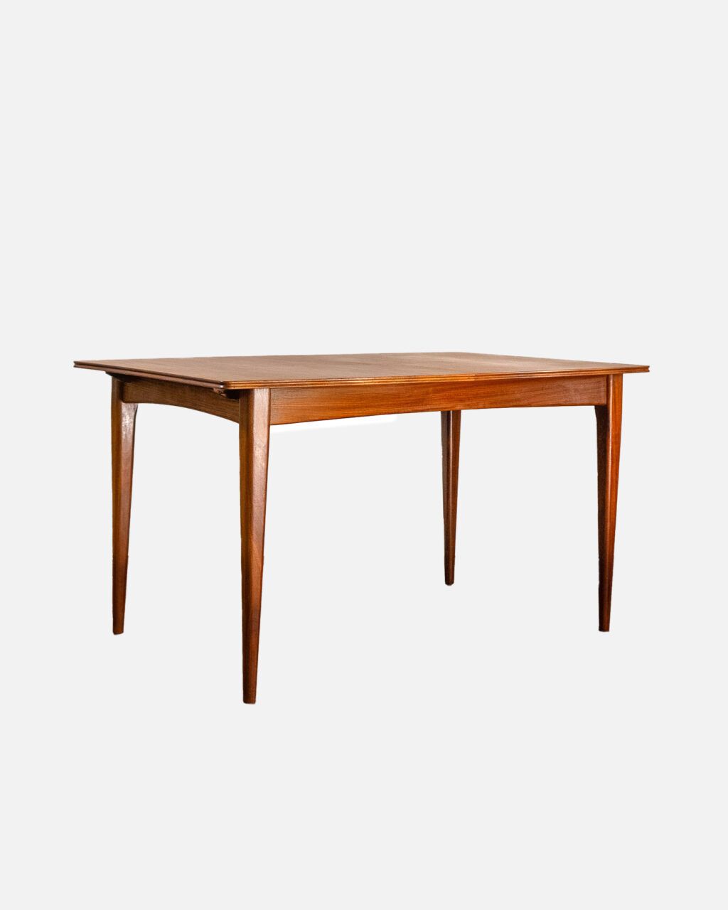 Mesa de comedor extensible Mid Century Vintage de A. Younger en madera de teca y afromosia