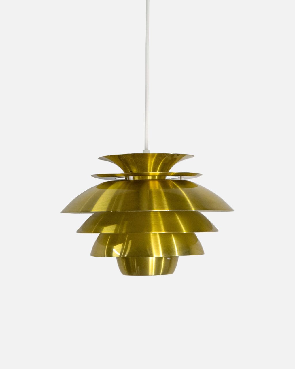 Lámpara de techo Barcelona de Bent Karlby para Lyfa en dorado